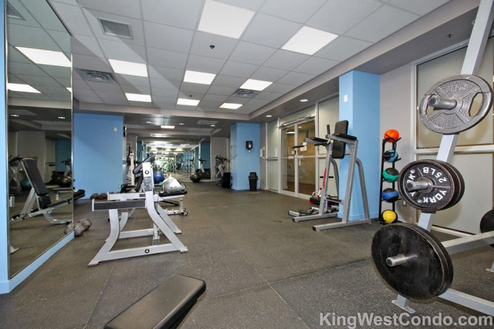 1029 King St W Electra Lofts Gym2 - KingWestCondo.com