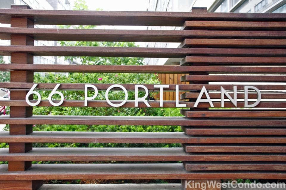 66 Portland - Signage- KingWestCondo.com