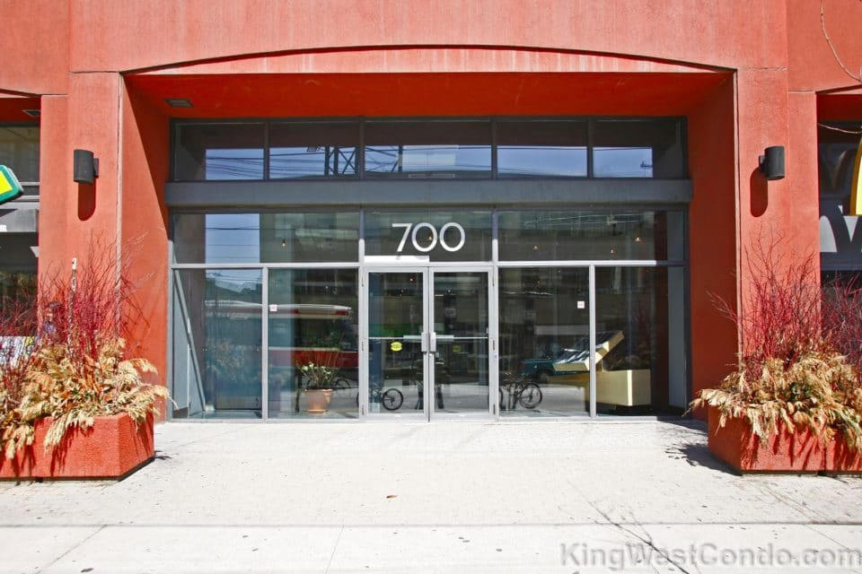 700 King St W - Westside Lofts - Entrance - KingWestCondo.com