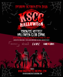 Toronto Halloween King Street Club Crawl